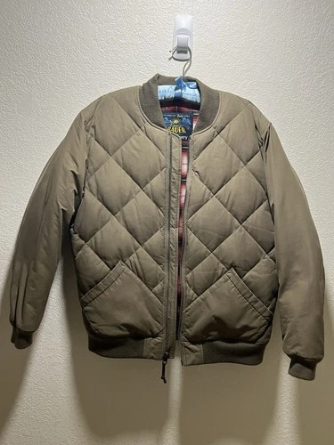 Eddie Bauer x Huckberry The Skyliner Waxed Jacket - Size L- Khaki video thumbnail