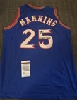 Vintage DANNY MANNING #25 Kansas Jayhawks Basketball Autograph Jersey JSA