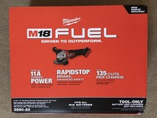 Milwaukee 2880-20 M18 FUEL 4-1/2" / 5" Grinder Paddle Switch, No-Lock