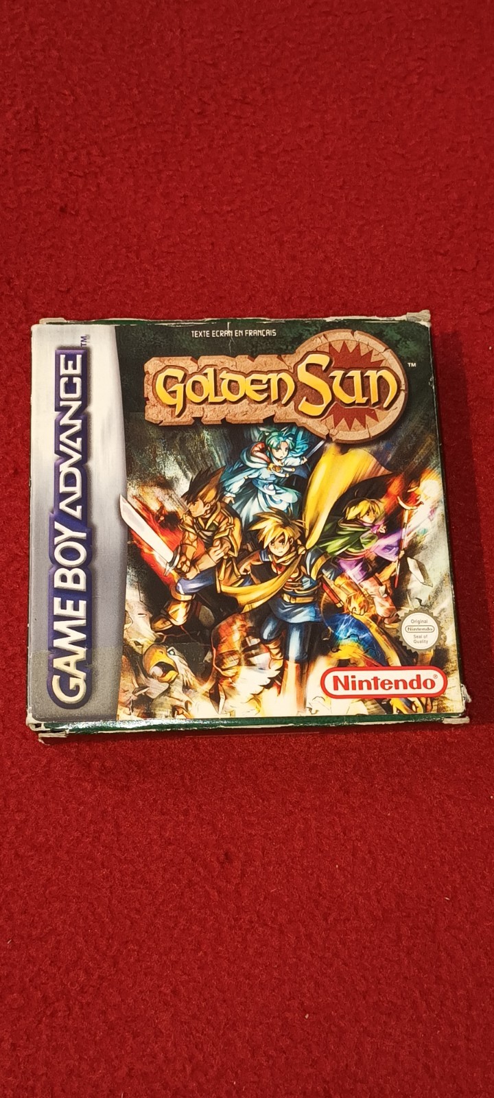 Golden Sun - Jeux Vidéo Rétro GBA Game Boy Advance - En boite (FRA)