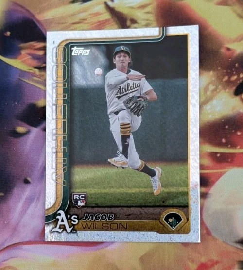 2025 Topps Series 1 - Jacob Wilson #314 Sandglitter (RC)