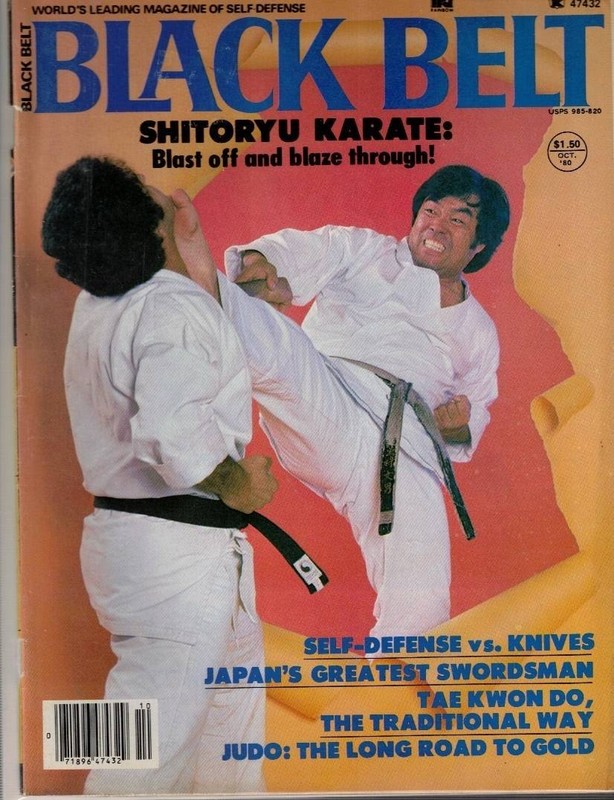 Black Belt Magazine, 1980 October, Fumio Demura Shito Ryu Karate