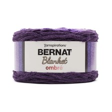 Bernat Blanket Ombre Yarn "Eggplant Ombre"