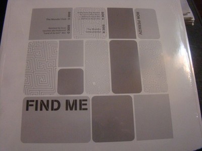 12'' 2xVinyl Single EX Ron Perkov Find Me Arpee Records ARPEE 0004