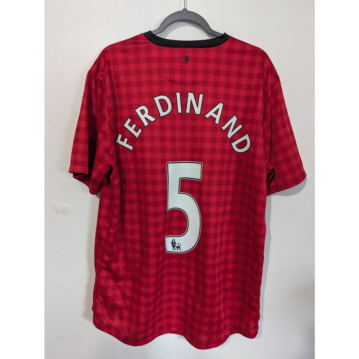 マンチェスター・ユナイテッド リオ　ファーディナンドユニフォーム07-09XL マンチェスター・ユナイテッド リオ ファーディナンドユニフォーム07