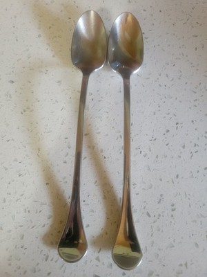 Oneida CAPELLO stainless Steel Iced Tea Spoons.  Set Of 2