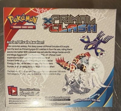 Pokmon XY Primal Clash Booster Box Factory Sealed With Acrylic Case  820650119484| eBay