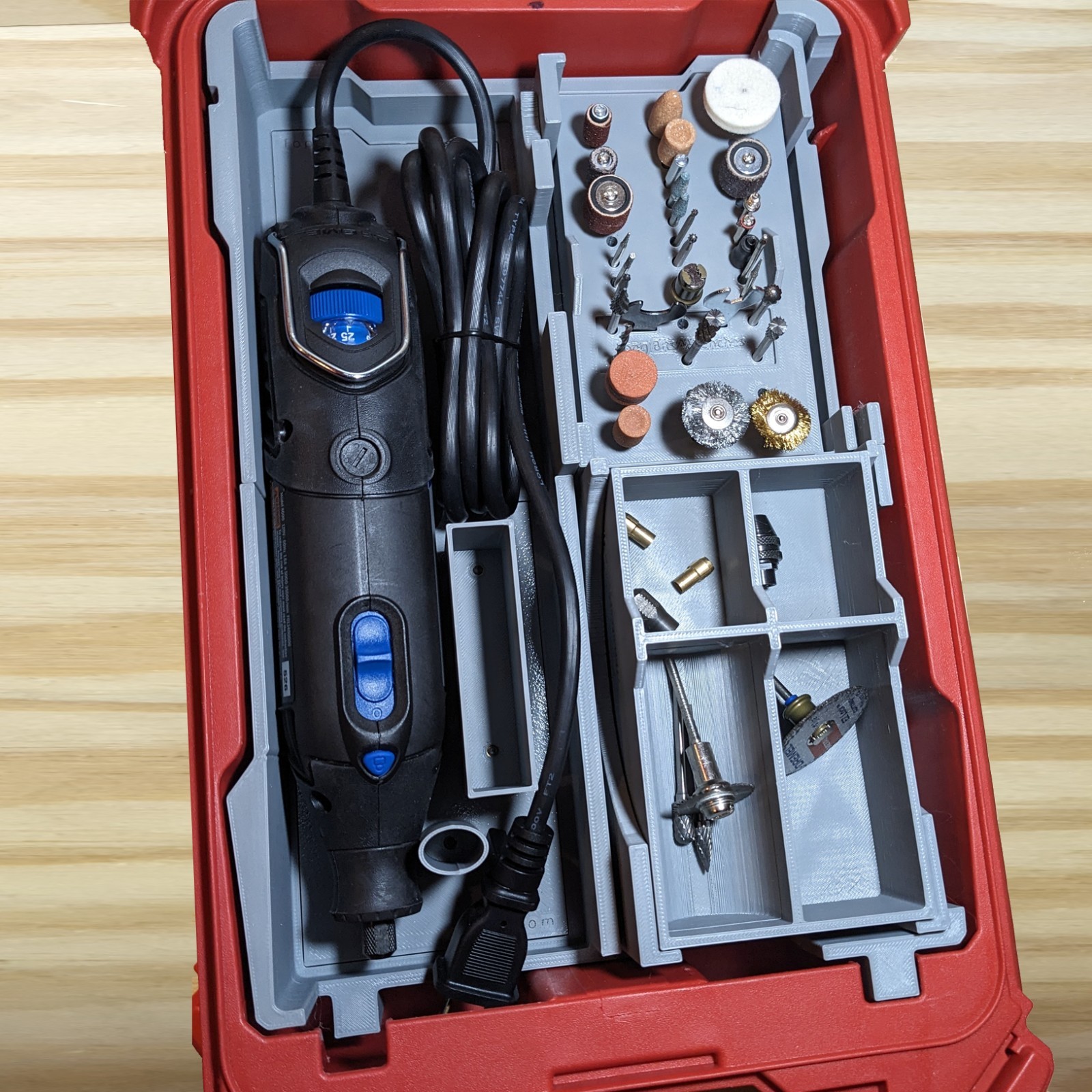 Dremel Rotary Tool Inserts for Milwaukee PACKOUT Organizer