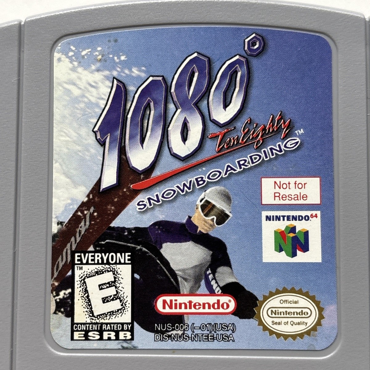 Nintendo 64 北米版 まとめ売り 1080° Snowboarding N64 Not For Resale NFR Nintendo 64 Cart + Promo