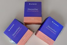 3 New Packs Lansinoh Discreet Duo Extra Pumping Set for Wearable Breast Pump