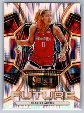 2024 Select WNBA Shakira Austin Select Future Flash #12 Washington Mystics