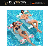 Luftmatratze WasserhäNgematte XL 4 In 1 Aufblasbar Pool ZubehöR FüR Erwachsene