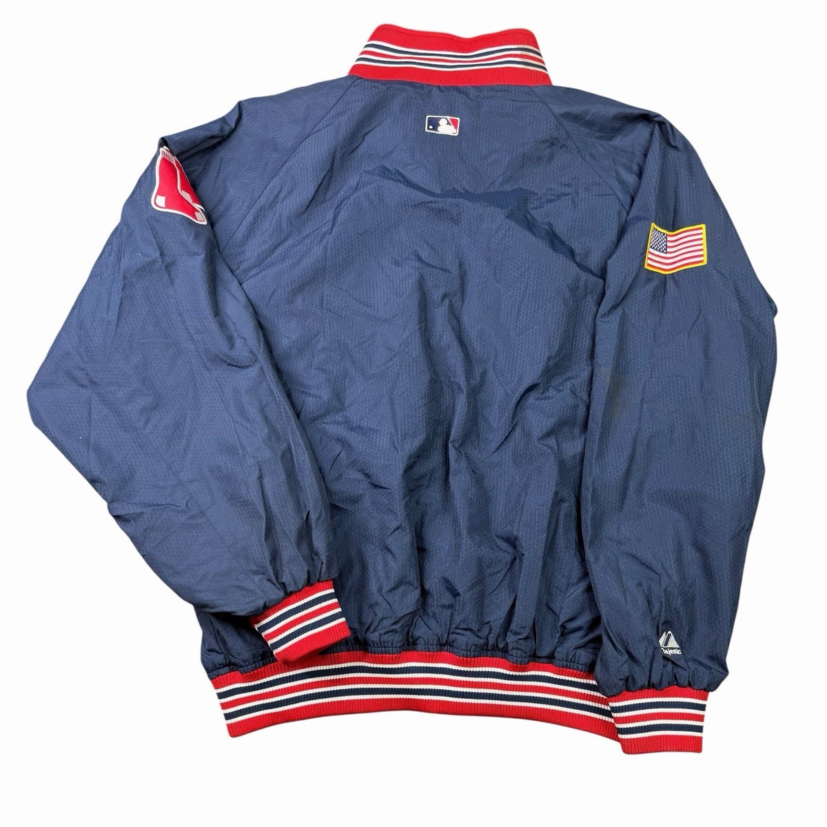 Vintage Majestic Authentic Boston Red Sox Full Zip Dugout Jacket