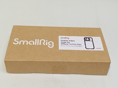 SmallRig 4077 Mobile Video Cage for iPhone 14 Pro Max ( N2-4-A11-A13 ) - Schwarz