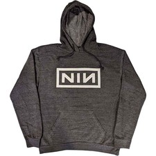 Nine Inch Nails Classic Logo Sweatshirt Grey New