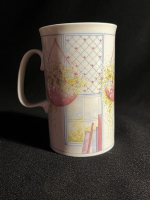 Coffee / Tea Mug Dunoon Fine Bone China England Meadow View Floral