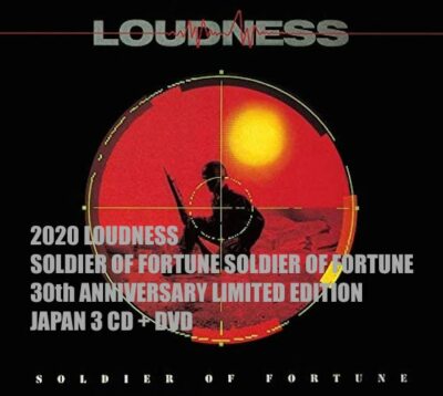 5VT 2020 LOUDNESS SOLDIER OF FORTUNE 30TH ANNIVERSARY JAPAN 3 CD +