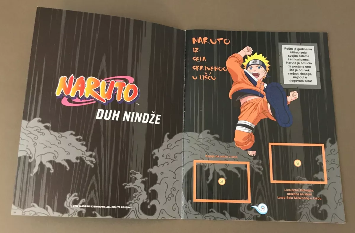 Editora Panini lança álbum oficial do Naruto Clássico; confira