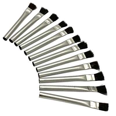 Disposable Brushes for Cement, Dye, Paint - Craft Brush Set - 12 Pack