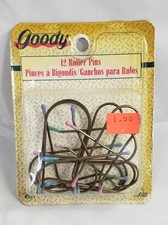 NEW Vintage Goody 12 Electric Roller Pins NOS Color Coded Pins