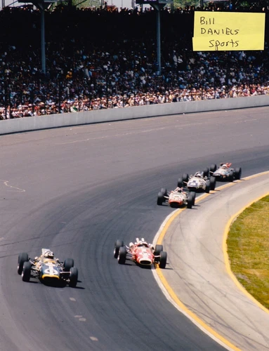 JIM CLARK JACKIE STEWART JOE LEONARD McCLUSKEY 1966 INDY 500  8 X10 PHOTO 8
