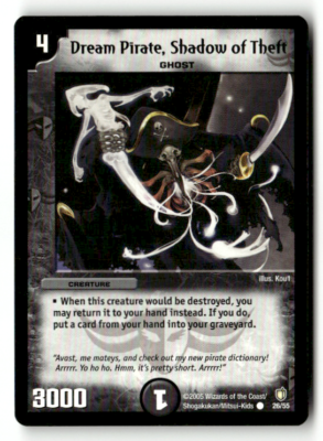 Duel Masters TCG - Dream Pirate, Shadow of Theft 26/55 - Ultra