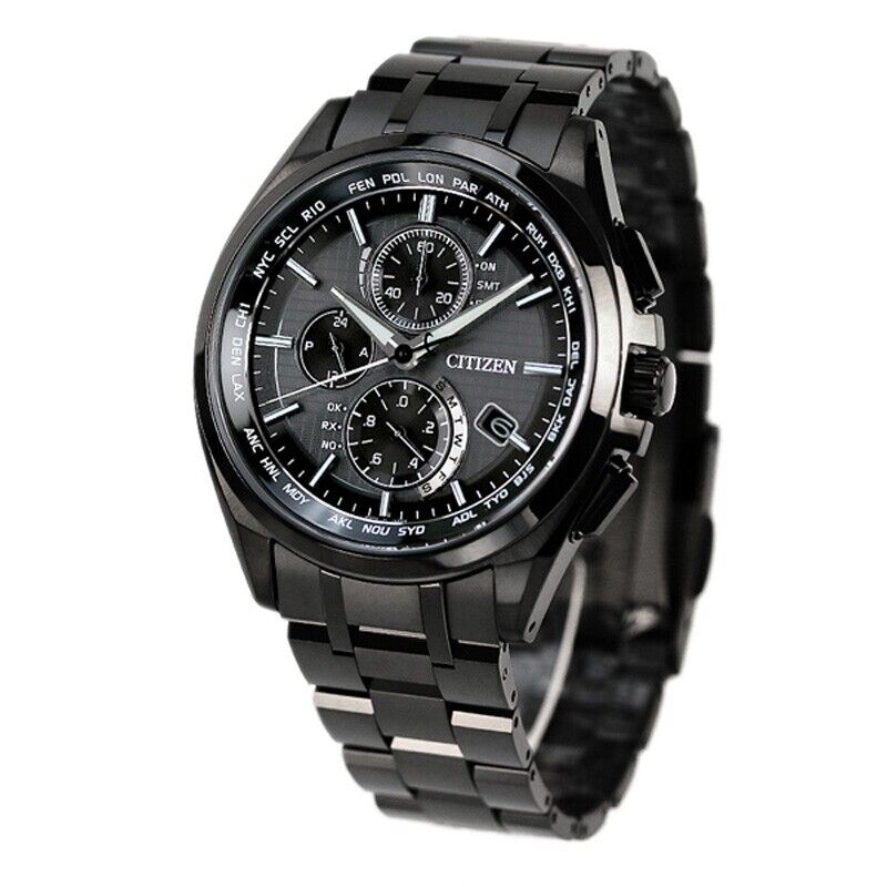 Citizen Attesa AT8044-56E Total Black Eco-Drive Atomic Radio Citizen Attesa AT8044-56E Total Black Eco-Drive Atomic Radio