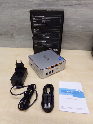 Mini Desktop PC ACEPC AK3V Celeron N3350 1,10GHz 64GB 4GB Ram WLAN Windows 10