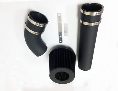 GREY RW Racing Ram Air Intake Kit+Filter For 99-05 BMW E46 323 325 328