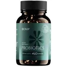 Bioma Probiotics for Digestive Health 3 In 1 Gut Health Probiotic 60 Capsules