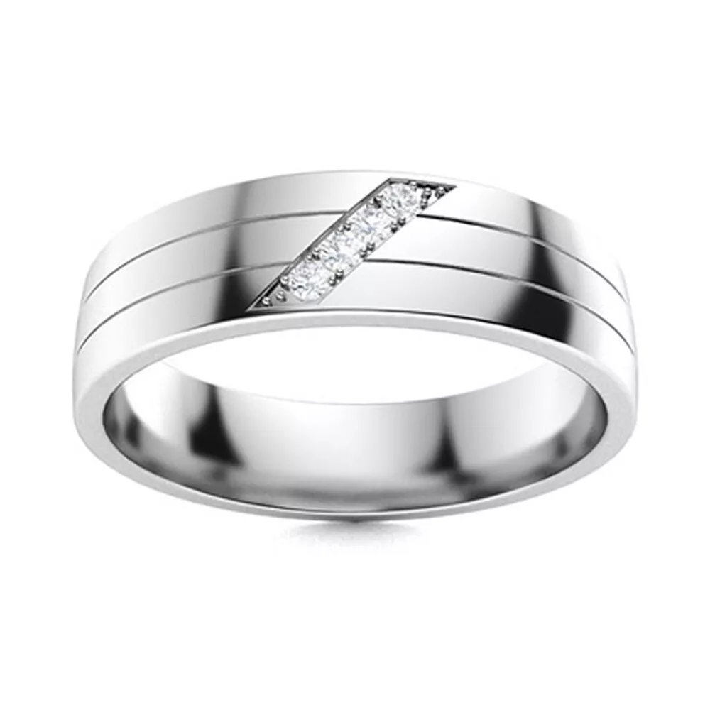 Platinum diamond hotsell ring for him