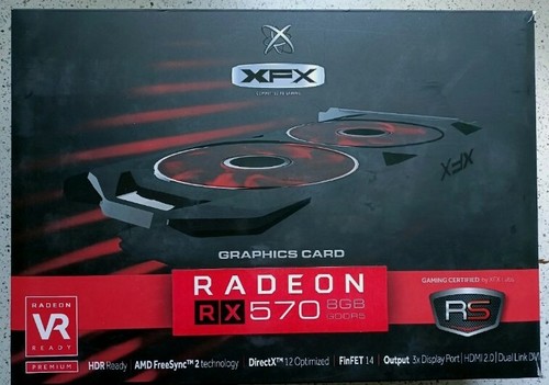 8gb Xfx Radeon Rx 570 Rs Black Edition Test XFX Radeon RX 570 RS XXX Black-Edition 8GB GDDR5 256bit GPU REFURBISHED