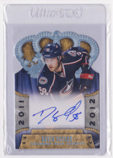 2011-12 PANINI CROWN ROYALE ROOKIE AUTO DAVID SAVARD #161 COLUMBUS BLUE JACKETS