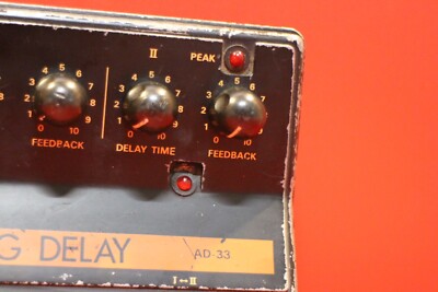 VINTAGE Pearl AD 33 Analog Delay USED Guitar FX Pedal U1483 220928