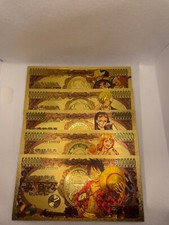 Collectible Gold Foil/Plated One Piece Money ...