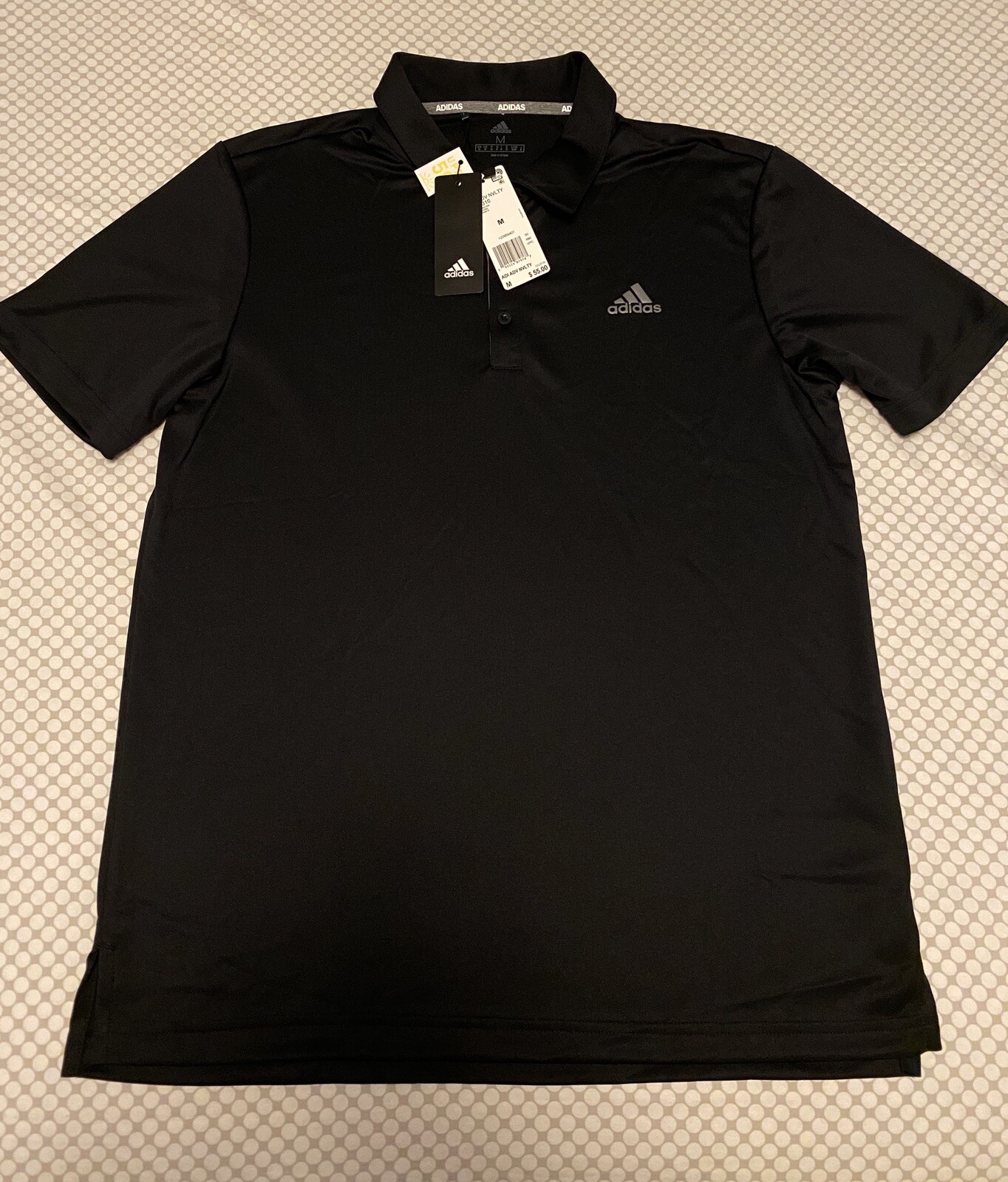 adidas men's drive novelty heather golf polo