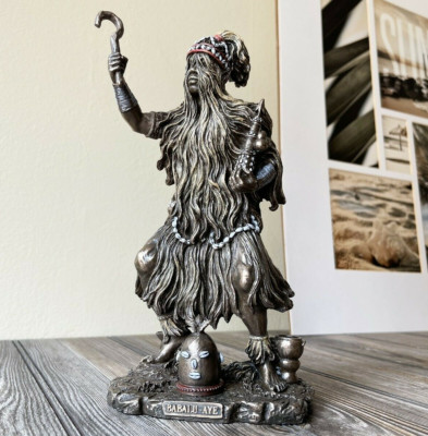 Home Decorative Babalu Aye Orisha Of Healing Figurine African Statue Sculpture