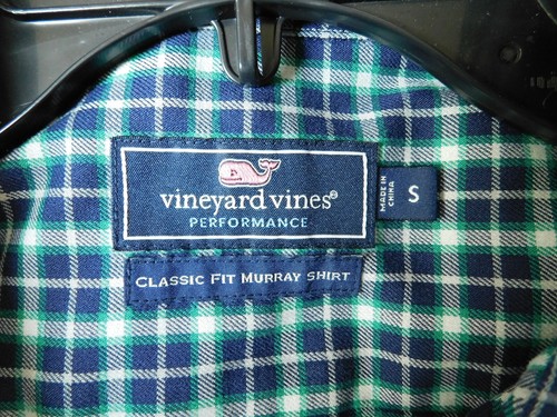 Camisa VINEYARD VINES Performance Calce Clásico Murray Abotonada Verde Marino S - Imagen 6 de 8