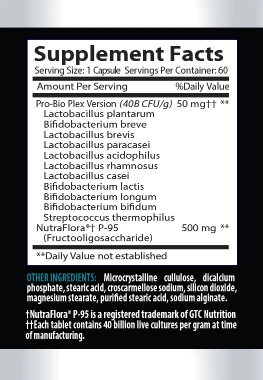 Bifidobacterium lactis - Complejo Probiótico Avanzado Mezcla - Cabello Saludable - 2B Foto 2 de 4