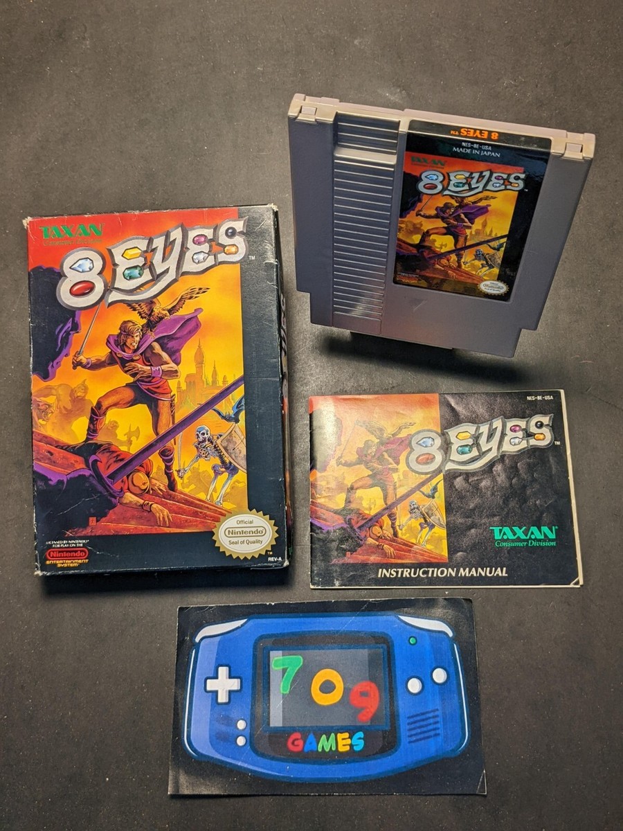 8 Eyes (Nintendo) NES CIB COMPLETE | eBay