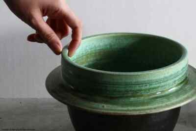 DOPPOEN Hagama Rice Cook Donabe Clay Pot 5-Go (about 900cc) w/Wooden Lid