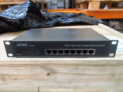 Planet GSD-800S V03 Desktop Web Smart 8-Port Gigabit 10/100/1000 16Gbps Switch