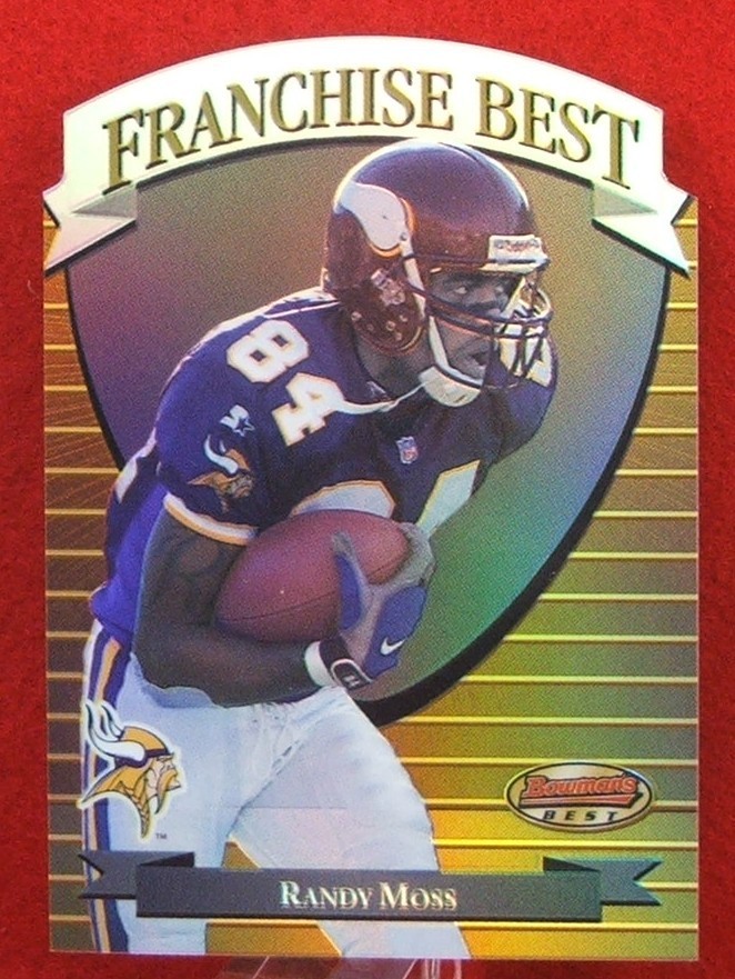 1999 Topps Bowmans Best Franchise Best Randy Moss #FB9 Near Mint of Better HOF