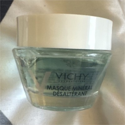 Vichy Masque Minéral Désaltérant Quenching Hydrating Mineral Face Mask Clear