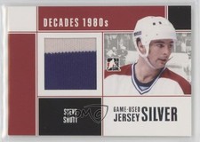 2010-11 ITG Decades 1980s Game-Used Jersey Silver /30 Steve Shutt #M-60 HOF 1o3