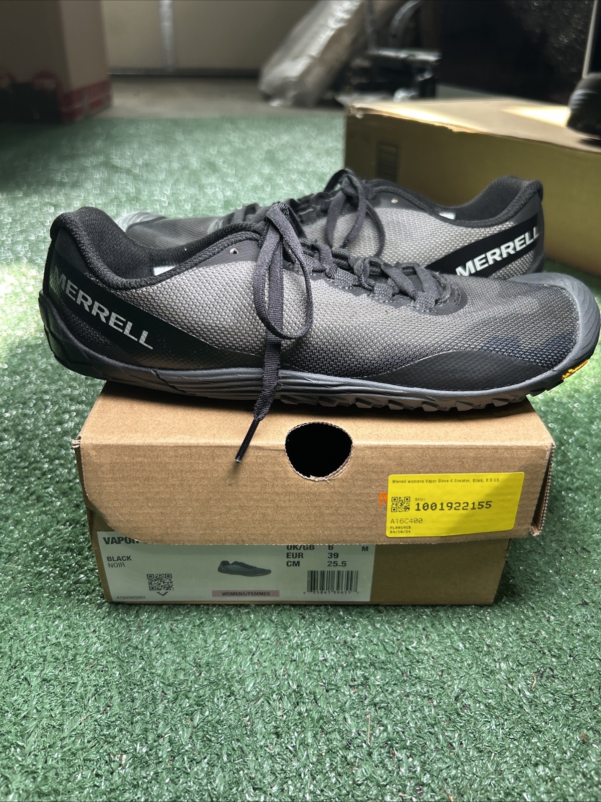 Merrell Vapor Glove 4 Mens 8.5 Running Trail Hiking Barefoot Minimalist Sneaker