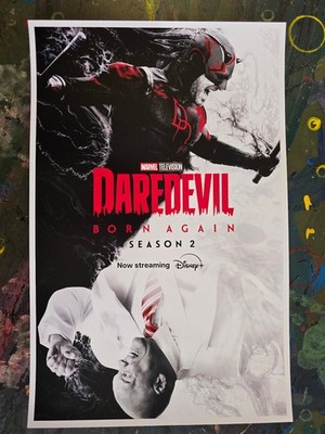 2026 Marvel Daredevil Born Again Season 2 Poster 11x17 Elden