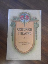 1906 Charles Frohman's Criterion Theatre Program Hattie Williams Broadway NYC 