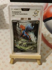 Carte Pokémon Drakkarmin 151/086 AR Wht Flamme Blanche EV10.5 Fr  PCA 9,5