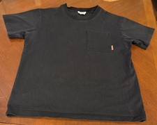 Acne Studios Unisex Black Pocket Crew Short Sleeve T Shirt Sz S